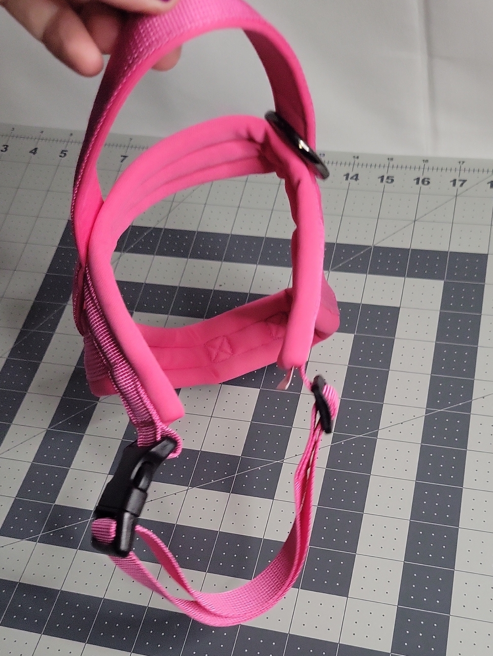 Padded Pink Women's Adjustable Dog Harness